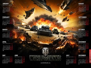 kalendář hry World of Tanks 1