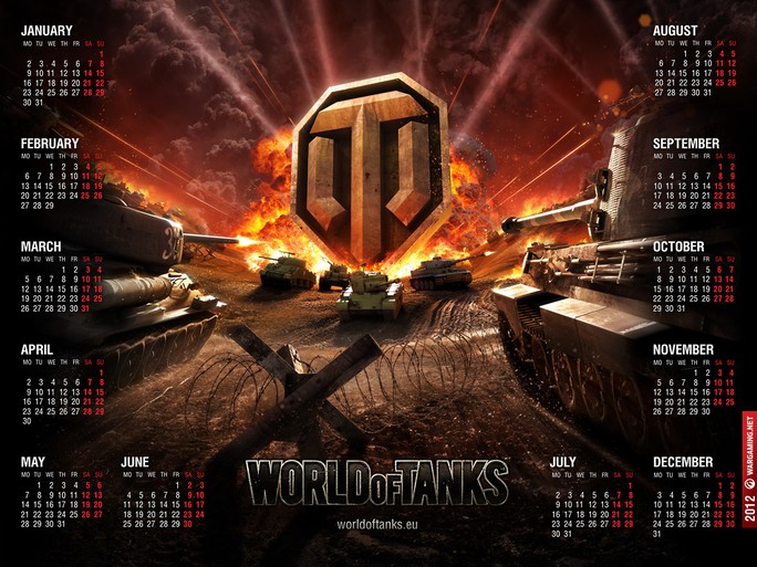 Kalendář hry World of Tanks 2