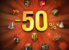 50% Discount on Premium Consumables