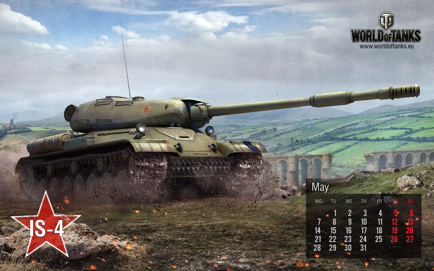 May calendar | Танки - медиа World of Tanks, самые лучшие ролики и сюжеты